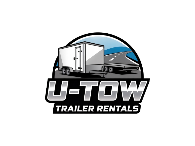 U-Tow Trailer Rentals logo design by D_king