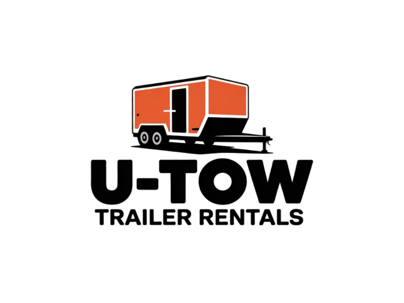 U-Tow Trailer Rentals logo design by D_king