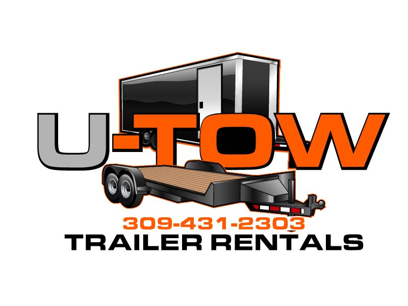 U-Tow Trailer Rentals logo design by axel182