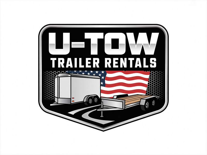 U-Tow Trailer Rentals logo design by IamSoya