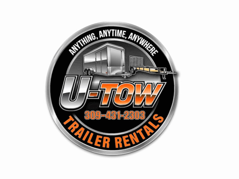 U-Tow Trailer Rentals logo design by mjmdesigns