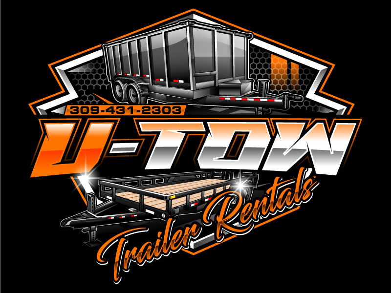 U-Tow Trailer Rentals logo design by USDOT