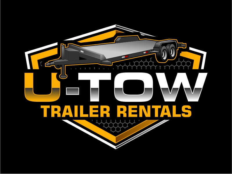 U-Tow Trailer Rentals logo design by cintoko