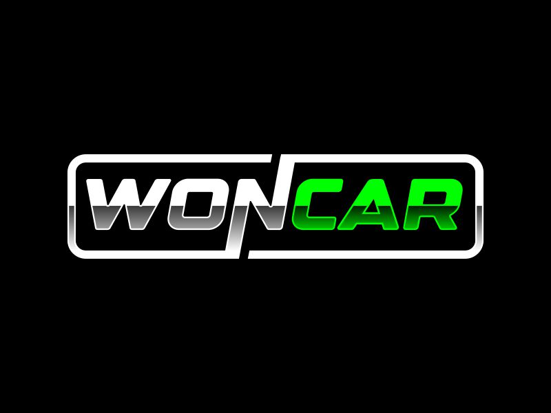 WONCARS logo design by perf8symmetry