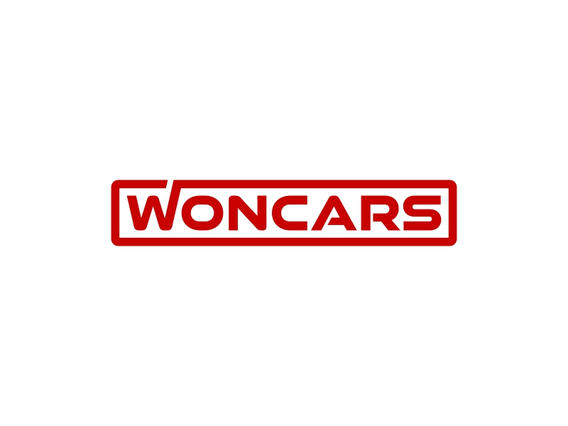 WONCARS logo design by goblin