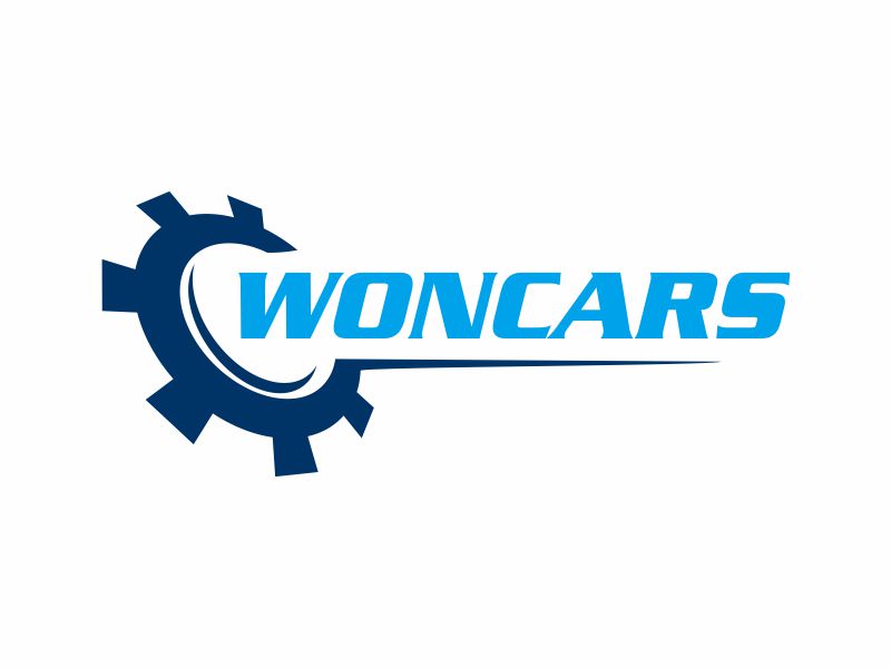 WONCARS logo design by giphone