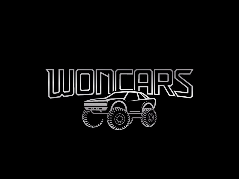 WONCARS logo design by M Fariid