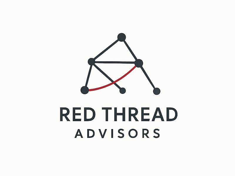 Red Thread Advisors logo design by Bright Ritchil