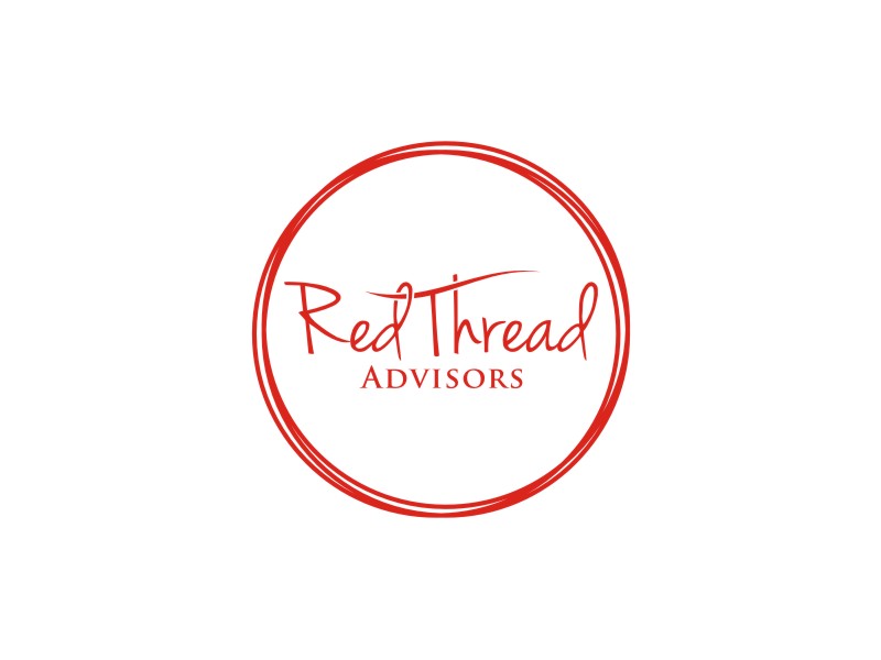 Red Thread Advisors logo design by Neng Khusna
