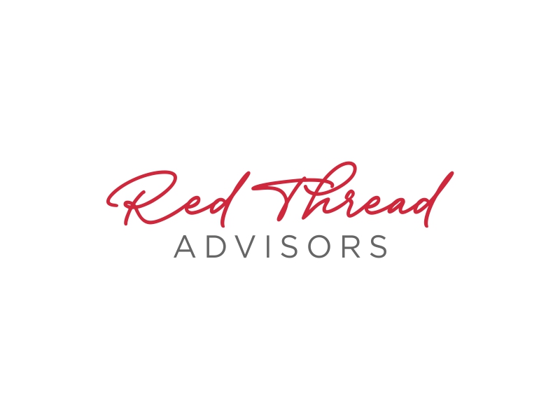 Red Thread Advisors logo design by brandshark