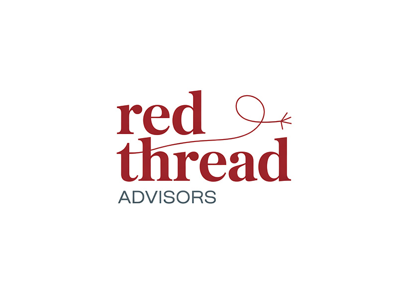 Red Thread Advisors logo design by IamSoya