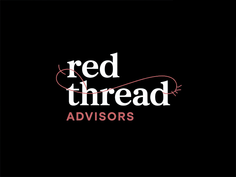 Red Thread Advisors logo design by IamSoya