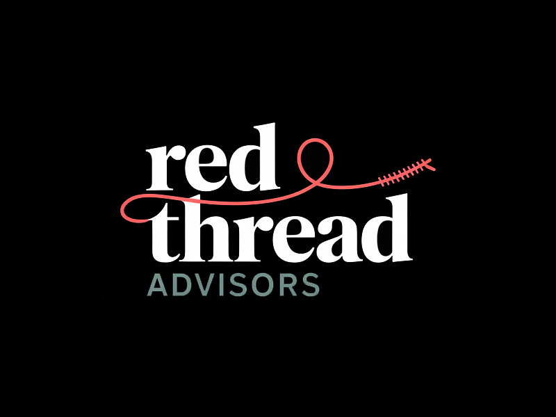 Red Thread Advisors logo design by IamSoya