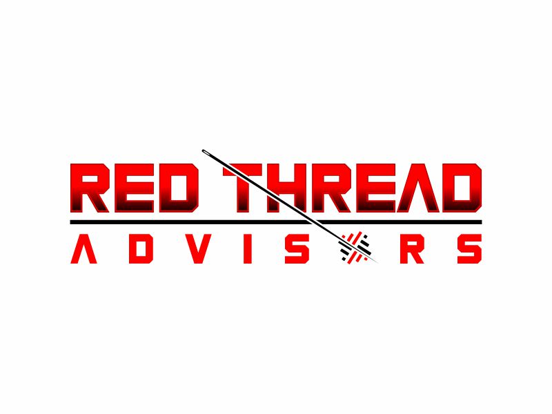 Red Thread Advisors logo design by Makkin