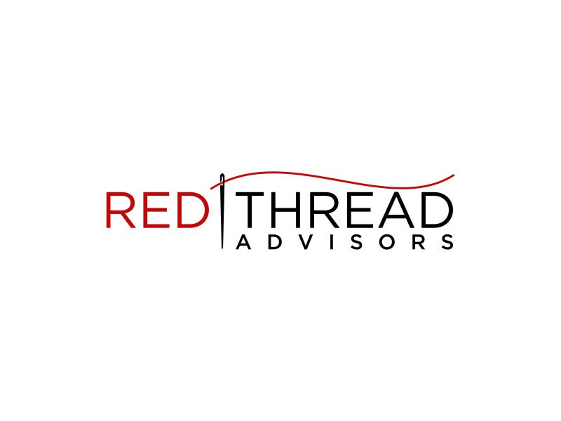 Red Thread Advisors logo design by blessings