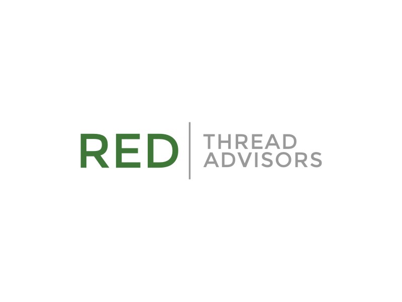 Red Thread Advisors logo design by Artomoro