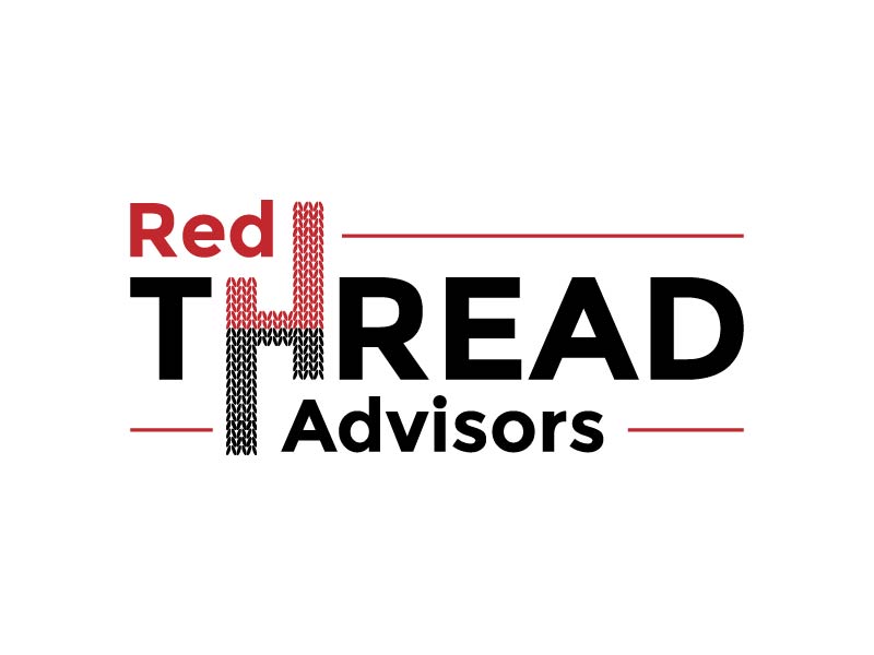 Red Thread Advisors logo design by Osama Salem