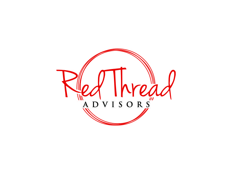 Red Thread Advisors logo design by christabel