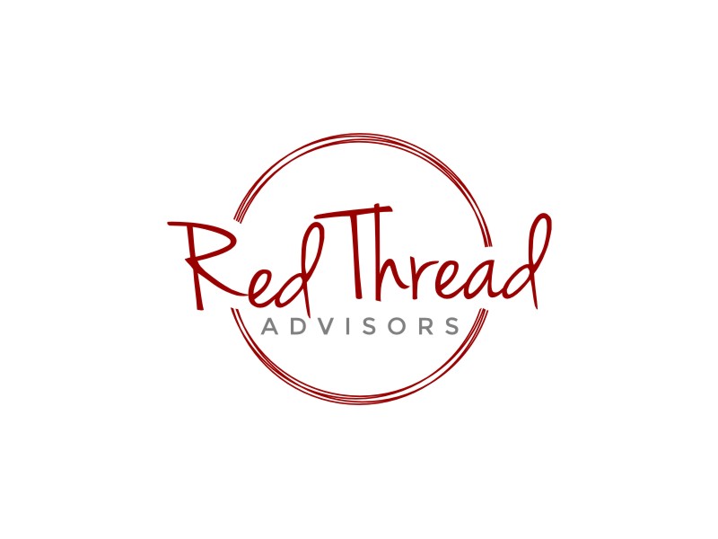 Red Thread Advisors logo design by Artomoro
