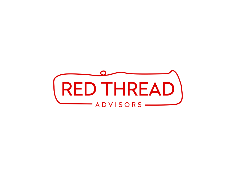 Red Thread Advisors logo design by scania