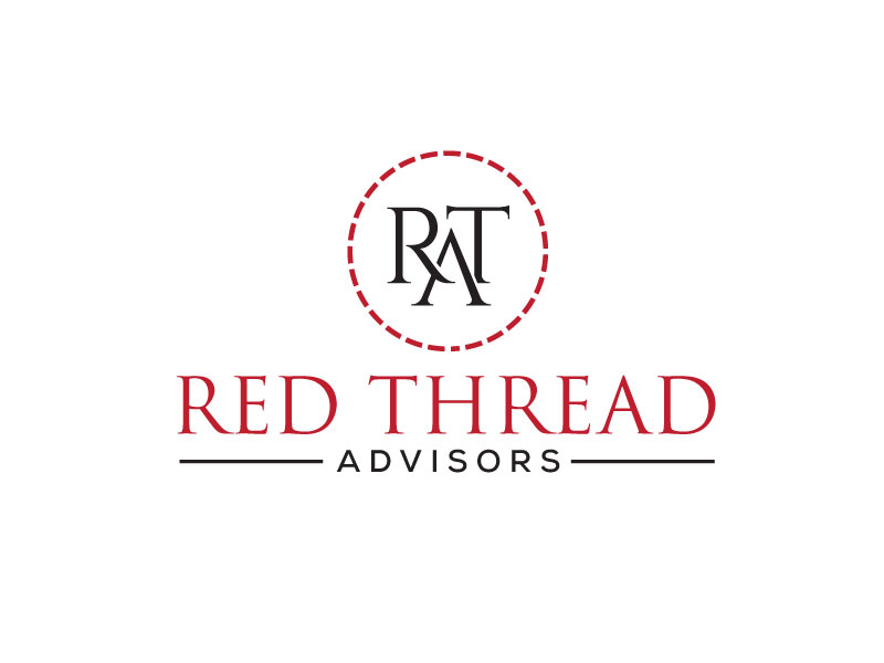 Red Thread Advisors logo design by subho88