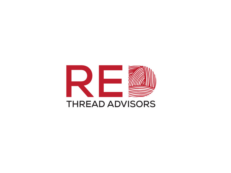 Red Thread Advisors logo design by subho88