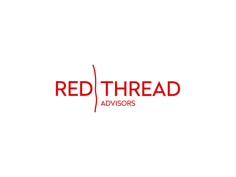Red Thread Advisors logo design by scania