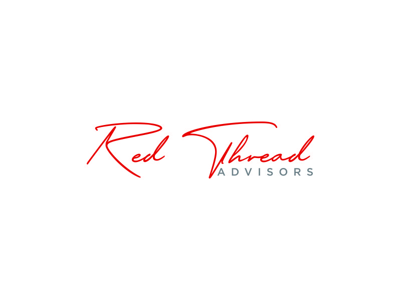 Red Thread Advisors logo design by ozenkgraphic