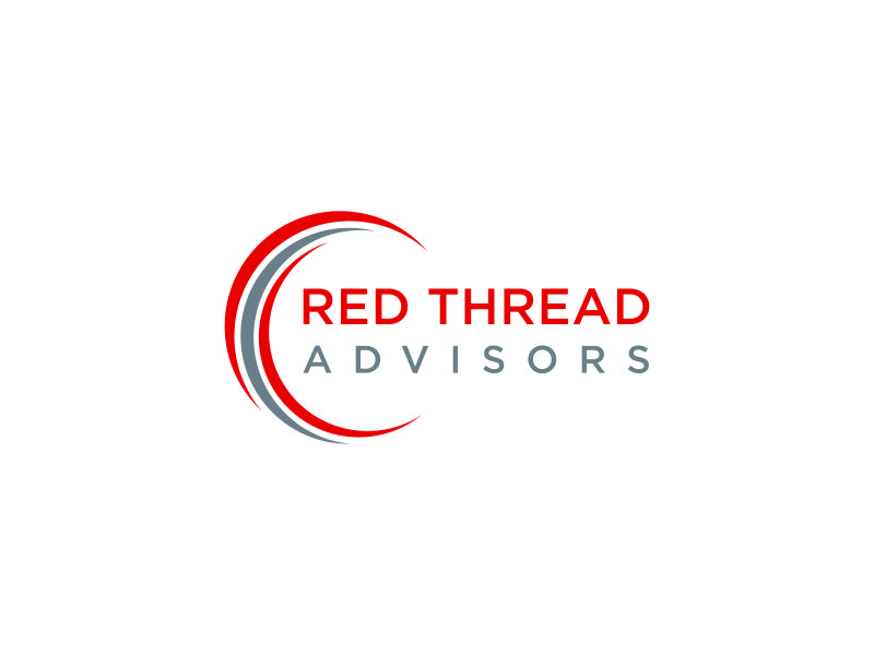 Red Thread Advisors logo design by ozenkgraphic