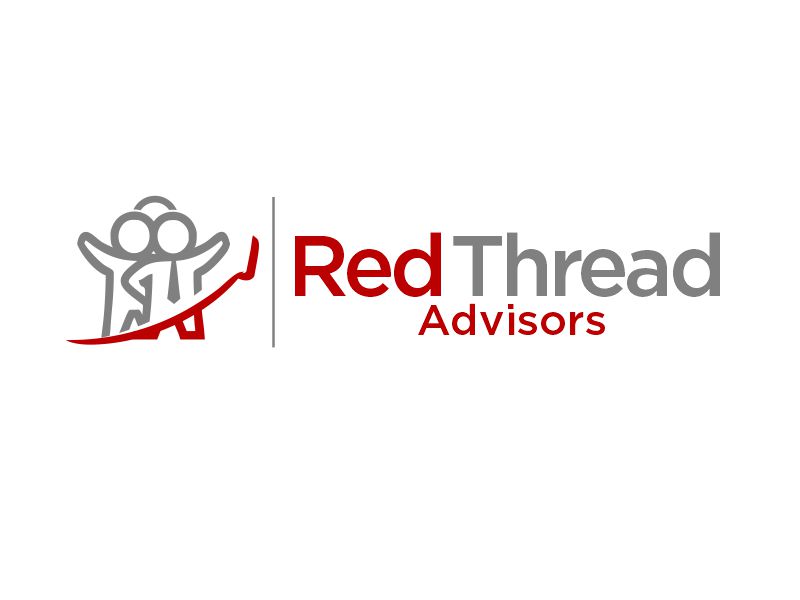 Red Thread Advisors logo design by YONK
