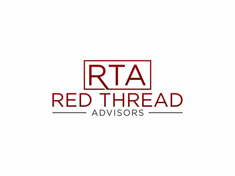Red Thread Advisors logo design by muda_belia