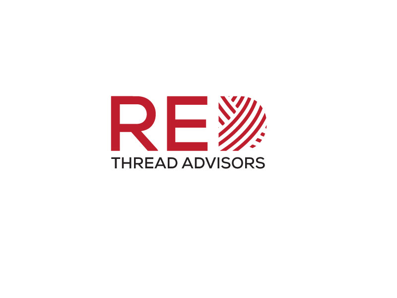 Red Thread Advisors logo design by subho88