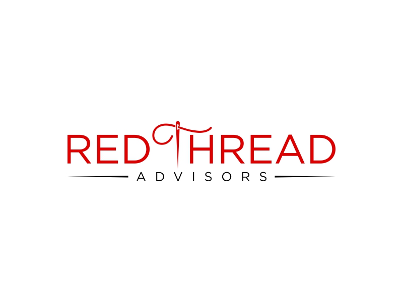 Red Thread Advisors logo design by rey