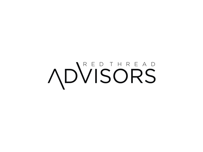 Red Thread Advisors logo design by clayjensen