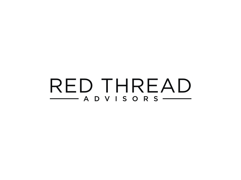 Red Thread Advisors logo design by clayjensen