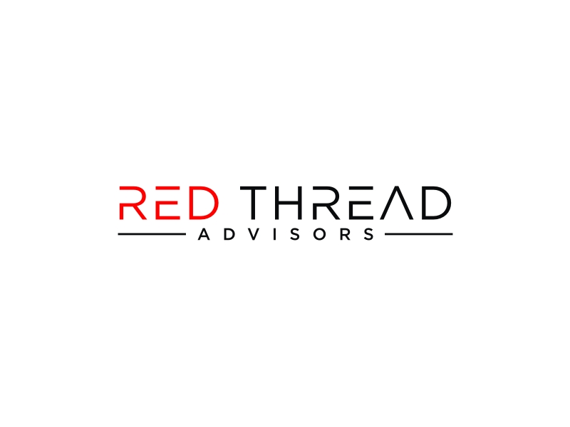 Red Thread Advisors logo design by clayjensen