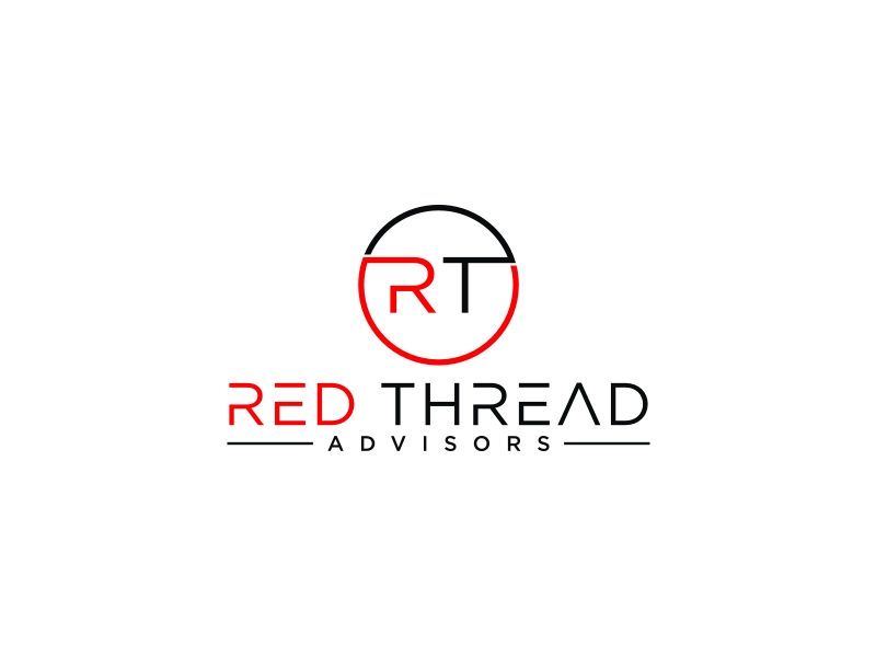 Red Thread Advisors logo design by clayjensen