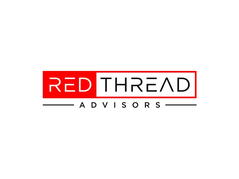 Red Thread Advisors logo design by clayjensen