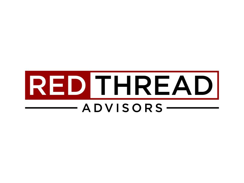 Red Thread Advisors logo design by dewipadi