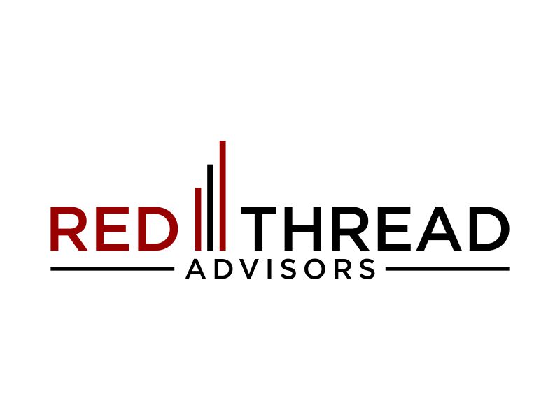 Red Thread Advisors logo design by dewipadi