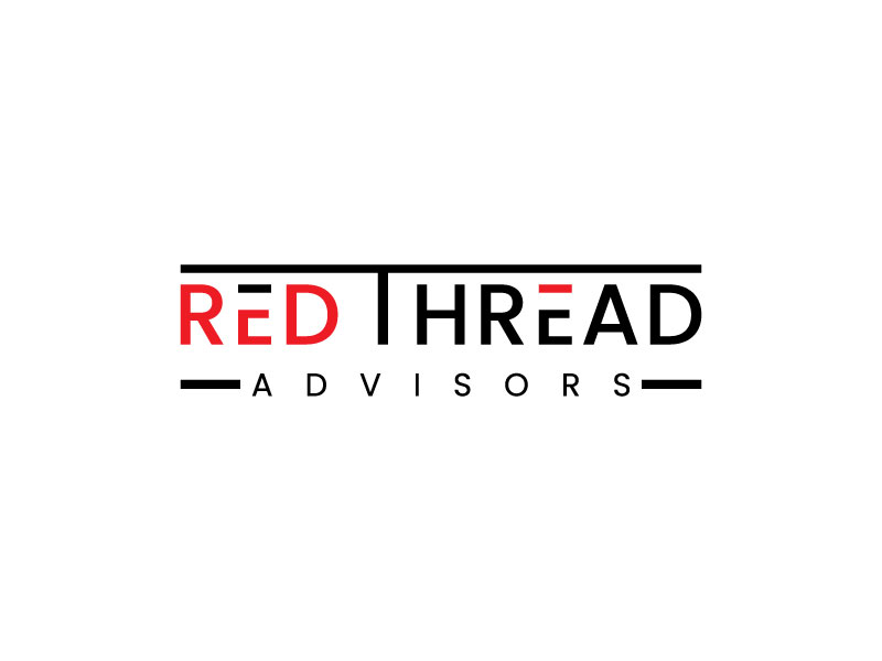 Red Thread Advisors logo design by aryamaity