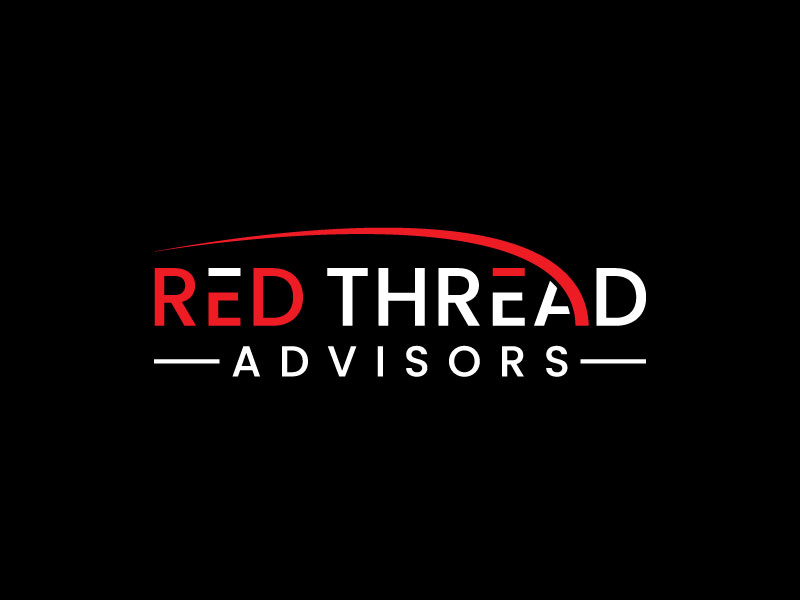Red Thread Advisors logo design by aryamaity