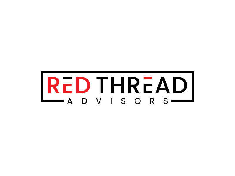 Red Thread Advisors logo design by aryamaity
