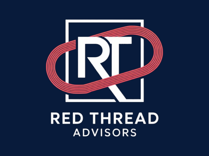 Red Thread Advisors logo design by Nai
