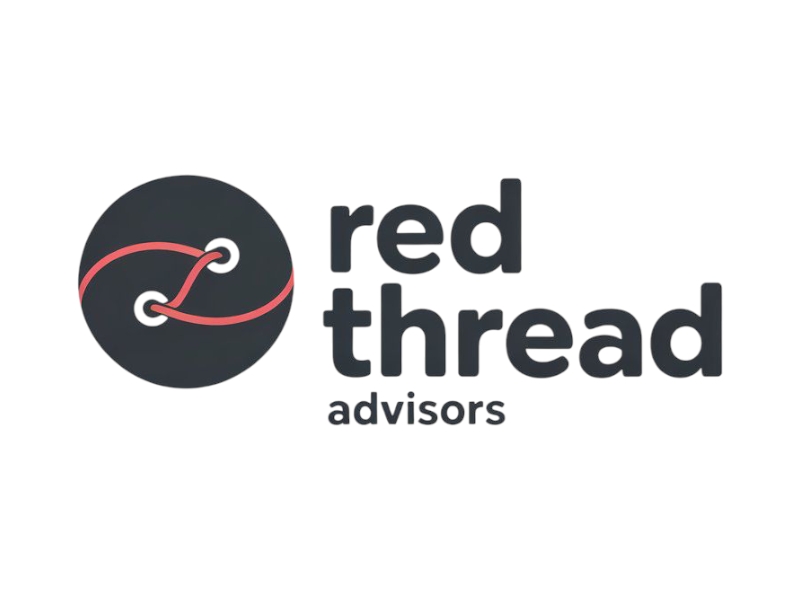 Red Thread Advisors logo design by salim
