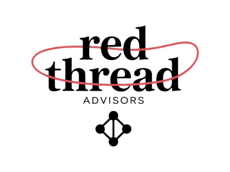 Red Thread Advisors logo design by salim