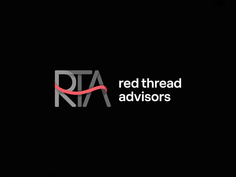 Red Thread Advisors logo design by AndreBWid
