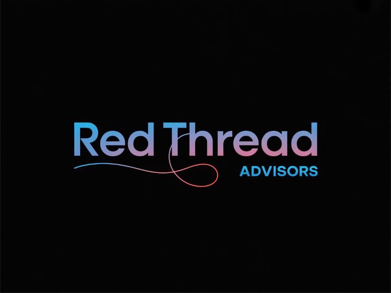 Red Thread Advisors logo design by AndreBWid