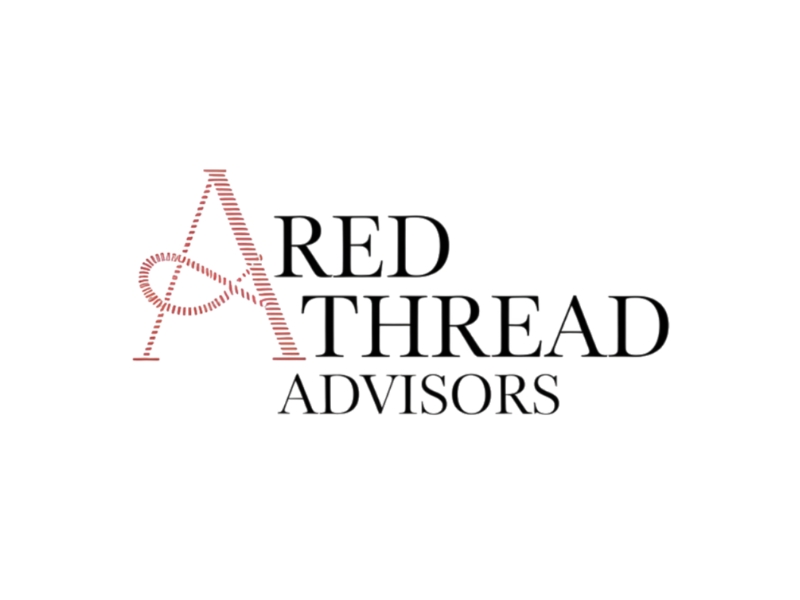 Red Thread Advisors logo design by D_king