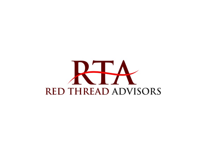 Red Thread Advisors logo design by Artomoro